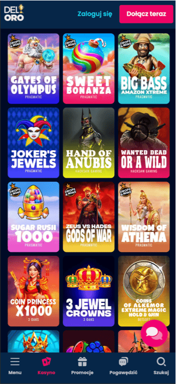 Deloro Casino Download Mobiele App